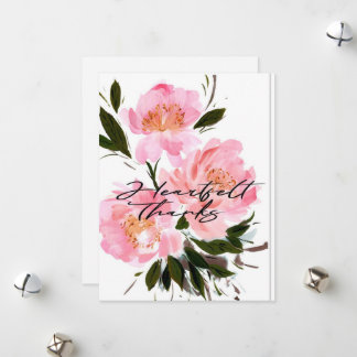 Festividades Cartão de agradecimento