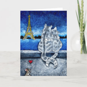 Festividades Cartão de Amor Feriado de Namorados de Paris para
