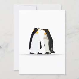 FESTIVIDADES CARTÃO DE AMOR PENGUIN