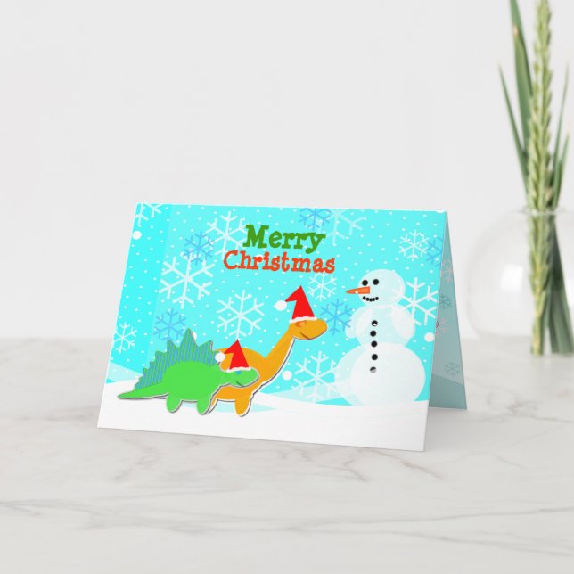 Festividades Cartão de animação feliz de Natal (Frente)