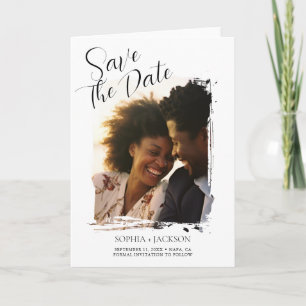 Festividades Cartão de Aniversário de Casamento com Foto Minima