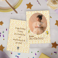 Cartão de Aniversário de Foto de Bumble Beers