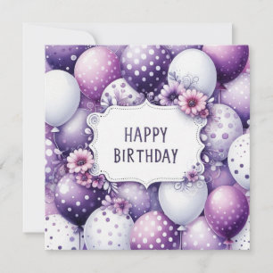 Festividades cartão de aniversário feliz