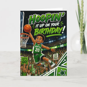 Festividades Cartão de Aniversário Hoopin' It Up