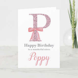 Festividades Cartão de aniversário personalizado para ela - Let