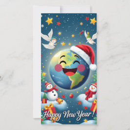 Festividades Cartão de Ano Novo