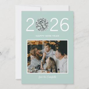 Festividades Cartão de Ano Novo da Grande discoteca de festa