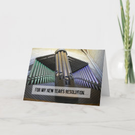 Festividades Cartão de ano novo organizado