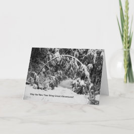 Festividades Cartão de Ano Novo, Portal para uma Aventura Nevad