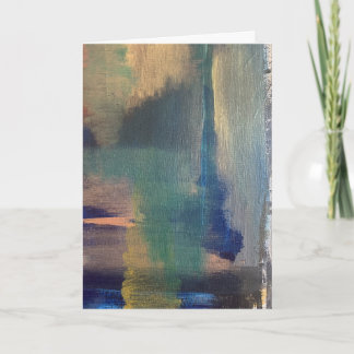 Festividades Cartão de Arte Abstrata Moderna