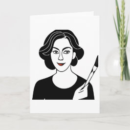 Festividades Cartão de Arte Artista