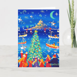 Festividades Cartão de Arte: Cantando ao redor da Árvore, Mount