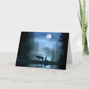 Festividades Cartão de Árvore de Natal da Moda Antiga