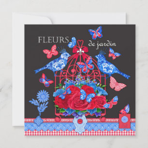 Festividades Cartão de Aves e Casa de Pássaros de Porcelana Fle