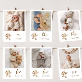 Festividades Cartão de Banner de Foto de Primeiro Aniversário d