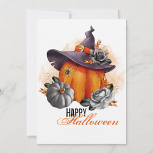 Festividades Cartão de Boas Festas de Halloween