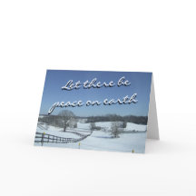 Cartão de Boas Festas de Inverno