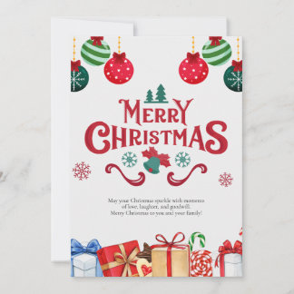 Festividades Cartão de Boas Festas de Natal