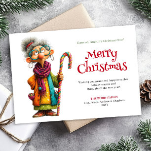 Festividades Cartão de Boas Festas de Natal Editável para Downl