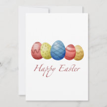 Cartão de Boas Festas de Páscoa – Primavera Colori