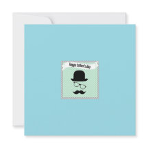 Cartão de Boas Festas do Dia do Pai