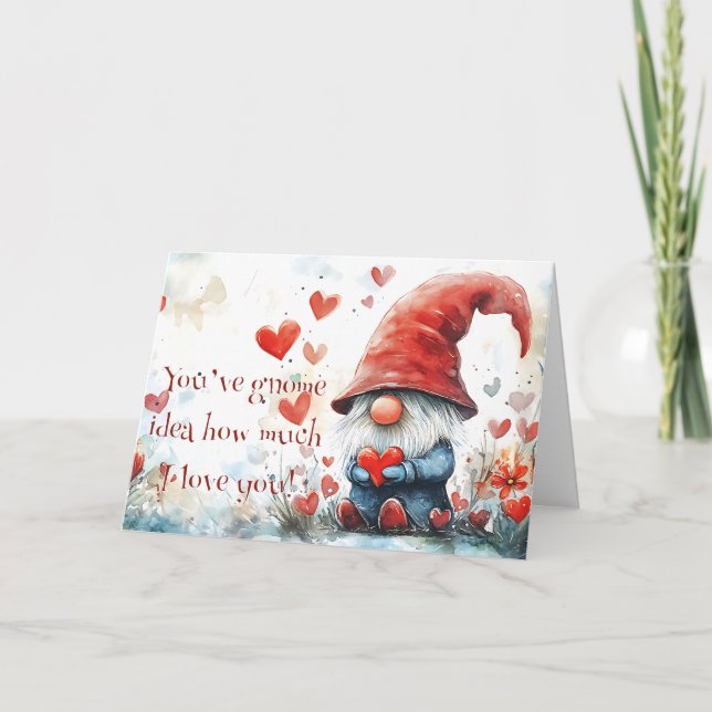 Festividades Cartão de Boas Festas do Dia dos Namorados com Gno (Frente)