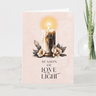 Festividades Cartão de Boas Festas Dobrável Sem Foto