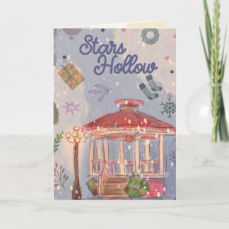 Festividades Cartão de Boas Festas Natal em Connecticut 