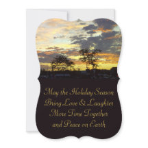 Cartão de Boas Festas Paz na Terra por RoseWrites