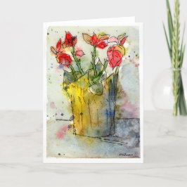 Festividades Cartão de Boas Festas Poinsettia