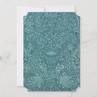 Festividades Cartão de Boas-Vindas do Jardim V&A Blue Peacock