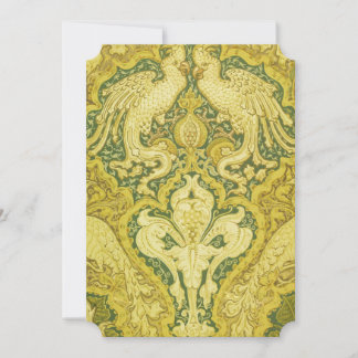 Festividades Cartão de Boas-Vindas V&A Gold Cockatoo