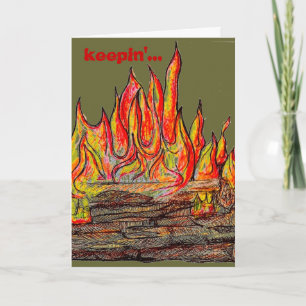 FESTIVIDADES CARTÃO DE CALOR