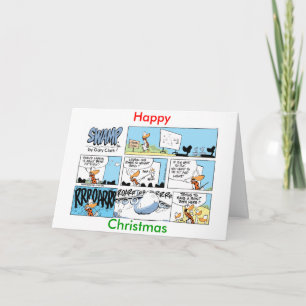 Festividades Cartão de Cartografia de Natal Feliz