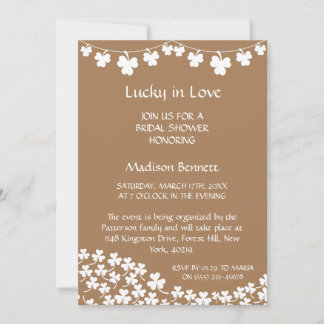 Festividades Cartão de Chuveiro de Bebê do Dia de São Patrício 