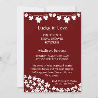 Festividades Cartão de Chuveiro de Bebê do Dia de São Patrício 