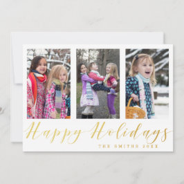 Festividades Cartão de Colagem de Fotos de Feriados Felizes com