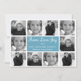 Festividades Cartão de Colagem de Fotos de Natal | Feriados