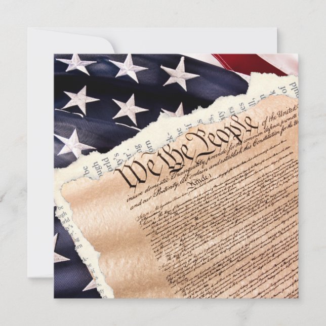 Festividades Cartão de Constituição (Frente)