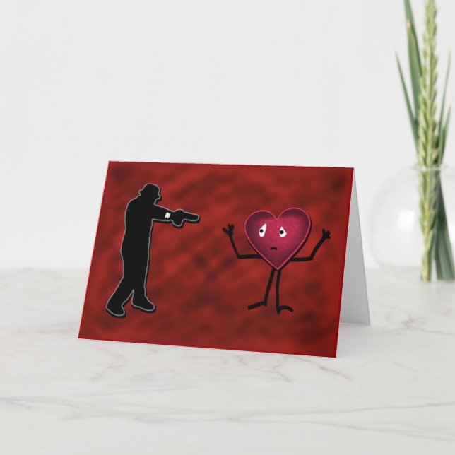 Festividades Cartão de Dia Anti-Valentim (Frente)