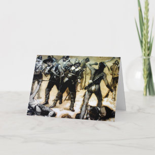 Festividades Cartão de Dia Colombo Feliz