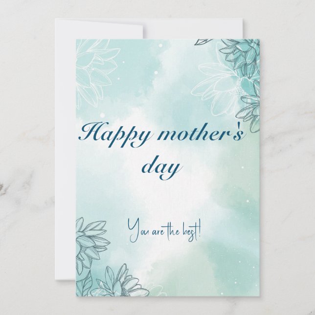 Festividades Cartão de dia das mães (Frente)