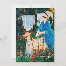 Cartão de dia de as mães/Mãe e Filho Clássicos Ele