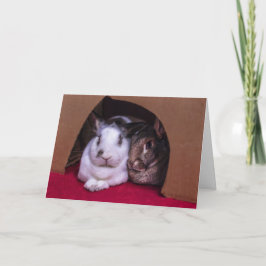 Festividades Cartão de Dia de os namorados BunnyLuv (dela)