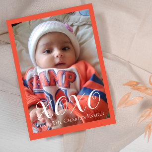 Festividades Cartão de Dia de os namorados de Fotografia XOXO