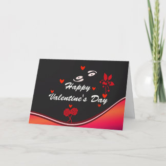 Festividades Cartão de Dia de os namorados Eterno Love Blooms