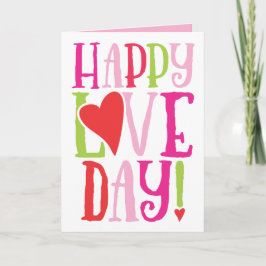 Festividades Cartão de Dia de os namorados Feliz Dia de Amor