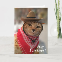 Festividades Cartão de dia de os namorados para amantes de gato