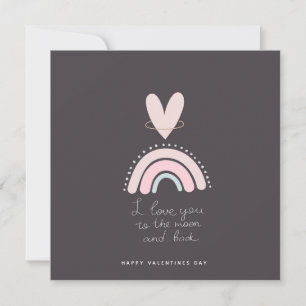 Festividades Cartão de dia de os namorados que eu te amo para a