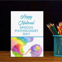 Cartão de Dia de Patologista Nacional Feliz